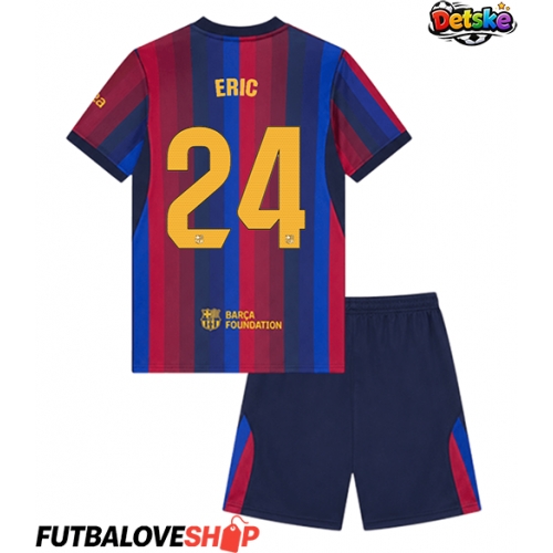 Dres Barcelona Eric Garcia #24 Domáci pre deti 2026-27 Krátky Rukáv (+ trenírky)
